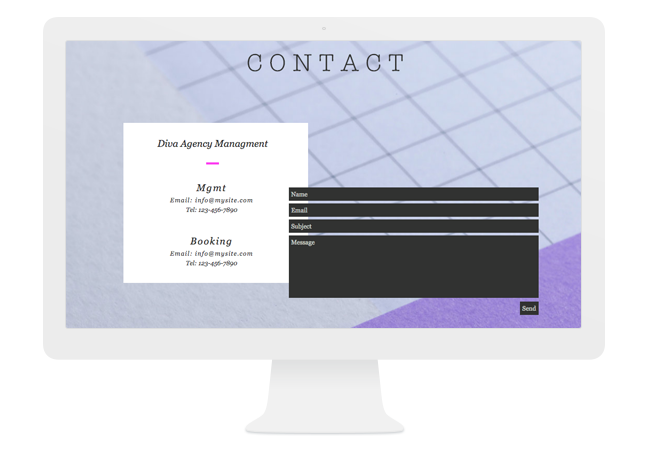 聯系頁 – 讓聯系變得簡單